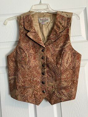 Wah Maker women's vintage vest size M